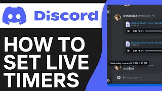 How To Set LIVE Timers And Countdowns On Discord  Full Guide [upl. by Enyrhtac]