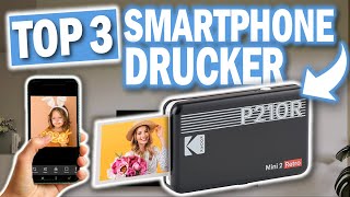 Die besten SMARTPHONE DRUCKER 2024  Top 3 Mini Fotodrucker [upl. by Mobley]