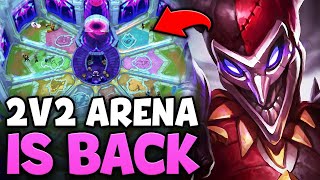 PINK WARD PLAYS THE BRAND NEW ARENA MODE NEW MAP AND NEW ITEMS [upl. by Raines]