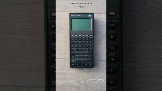 Hewlett Packard HP 48GX Graphing Calculator hp youtubeshorts retro [upl. by Rogergcam]