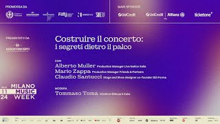 Costruire il concerto i segreti dietro il palco [upl. by Anert]