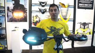 2015 SkiDoo Handguard and Handlebar Accessories [upl. by Neehcas]