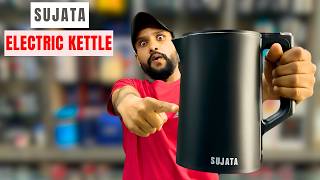 SUJATA Electric Kettle Review  Best Multi Use Electric Kettle In INDIA  PortableTeaCoffeeWater [upl. by Leaj]