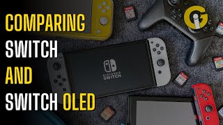 Switch vs Switch OLED comparison  Gad Insider [upl. by Sairu]