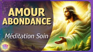 25 MIN 💫 Abondance Âmour ♾️ Méditation Guidée 🎧 Soin dénergie 🌠 Christ Sananda💫 432 Hz [upl. by Ahsimrac9]