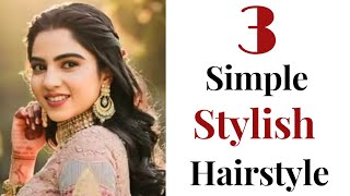 3 Easy amp Attractive Hairstyle  simple hairstyle  Trending hairstyle for girls  hairstyles [upl. by Ziom]