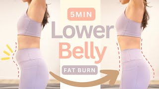 Quick Lower Belly Fat Workout  100 Burn amp Result Guaranteed  No equipment [upl. by Suriaj653]