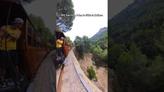 1912 Train from Palma to Sóller in Mallorca 🚂 mallorca palmademallorca train soller travel [upl. by Sylvia]