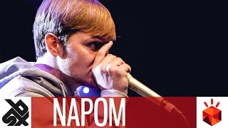 NaPoM  Grand Beatbox SHOWCASE Battle 2017  Elimination [upl. by Aerdnod]