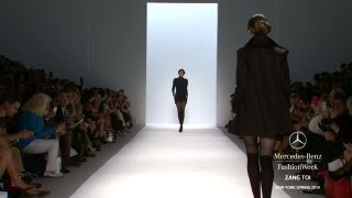 ZANG TOI MERCEDESBENZ FASHION WEEK SPRING 2014 COLLECTIONS [upl. by Ainimreh]