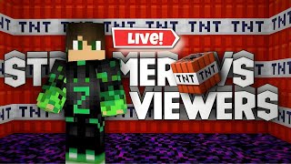 Minecraft Streamer VS Viewers TNT Game shorts minecraft shortslive [upl. by Atika]