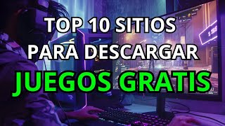 Top 10 Mejores Sitios Web para DESCARGAR JUEGOS GRATIS [upl. by Jeffcott242]