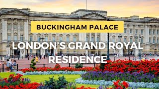 Buckingham Palace London’s Grand Royal Residence  Sakaholidays [upl. by Ahsino844]