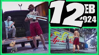 The Gun Van location amp Street Dealers today February 12 2024 in GTA 5 RAILGUN is back this week [upl. by Ttennej263]