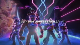 Esta canción es muy pegadiza en TikTok con FNaF Security Breach SuperstarToyBoxLyricsSubEspañol [upl. by Dessma891]