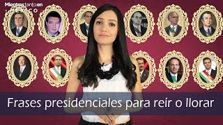 Frases presidenciales para reír o llorar Mientras Tanto en México [upl. by Etneciv252]