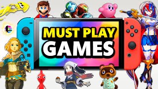 Top 25 BEST MUST PLAY Nintendo Switch Games in 2024 [upl. by Warthman]