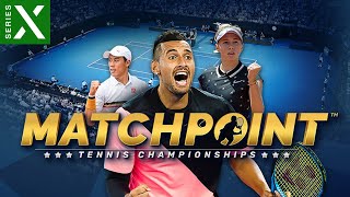 Matchpoint  Tennis Championships  Xbox Series X Gameplay [upl. by Obadiah]