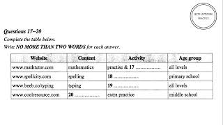 TFN NUMBER ielts listening test [upl. by Verlee]