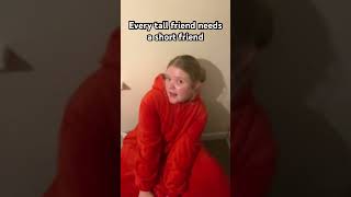 I think I strangled her 😭Grottiebff funny fail shorts [upl. by Lamoureux]