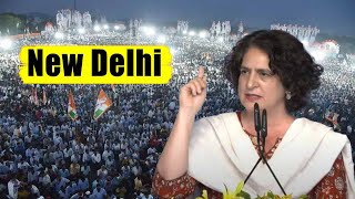 Priyanka Gandhis Outstanding Speech at INDIA Alliance Public Meeting in Ramlila Maidan New Delhi [upl. by Oicnedif802]