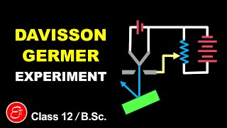 DAVISSON and GERMER Experiment  Quantum Mechanics for BSc in Hindi [upl. by Ridan509]