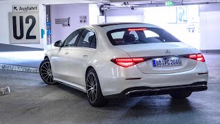 Mercedes SCLASS 2021  crazy SELFPARKING system PARK PILOT [upl. by Tugman316]