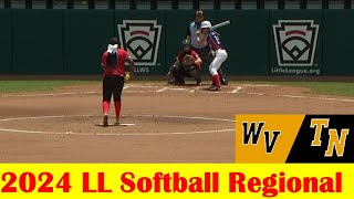 Huntington WV vs Clarksville TN Softball Game Highlights 2024 Little League Regional [upl. by Isawk]