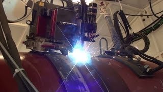 Pipeline Welding  Automatic Welding [upl. by Aihtnic94]