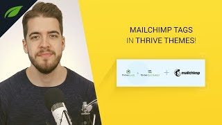 MAILCHIMP TAGS IN THRIVE THEMES [upl. by Profant]