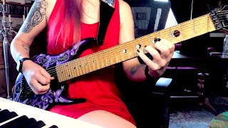 Alberto Rigoni  Poseidon feat Alexandra Zerner amp Mark Zonder  Guitar Solo Playthrough [upl. by Iggep]