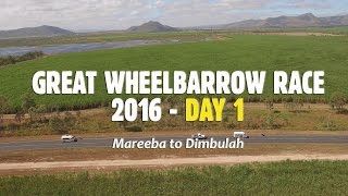 Great Wheelbarrow Race 2016  Official Video  DAY 1 [upl. by Magnum344]