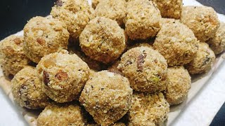 panjiri ke laddu recipe  healthy and tasty recipe [upl. by Davey]