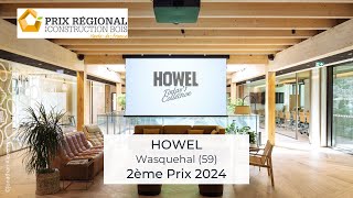 2ème prix  quotHowelquot  Prix Régional Construction Bois 2024 [upl. by Seavey623]