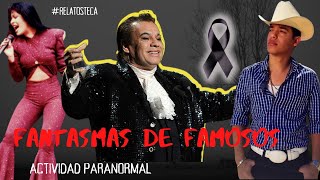 😱FANTASMAS de FAMOSOS no creerás lo que se CAPTÓ en CÁMARA 😱📽️ [upl. by Katerina302]