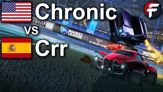 Chronic vs Crr  Rocket League 1v1 Showmatch [upl. by Monaco]