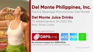 Del Monte Juice Drinks TV Ad 2H 2023 30s with Anne Curtis Philippines BCCHDST [upl. by Kaleena]