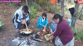 😀😃😃En el campo preparo ricos TEPEJILOTES A LA MEXICANA para mi familia 😋😋😋 [upl. by Neened]