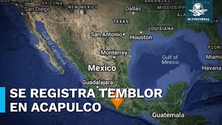 Sismo de 48 despierta a Acapulco Guerrero [upl. by Nehtiek]