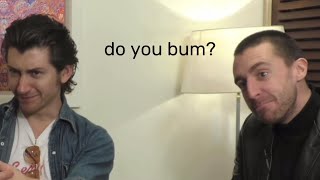 Alex Turner and Miles Kane goofing off during an interview for 6 minutes straight [upl. by Waine811]