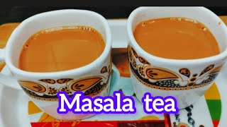 Tea Recipe  ಕೊರೆಯುವ ಚಳಿಗೆ ಬಿಸಿ ಬಿಸಿ ಮಸಾಲ ಟೀ  Masala Tea Masala Chai ☕ [upl. by Chavez]