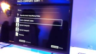 Sony 4 Pantallas  Smart TV Demo [upl. by Philipson]