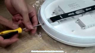 LED Ceiling light Details and installation instruction  iFixit [upl. by Ailuig]