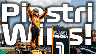 Piastri Wins But McLaren Lose  Hamilton amp Verstappen Collision  F1 Hungarian GP Race Reactions [upl. by Elakram]