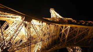 4K Eiffel Tower sparkles in Paris France  standing below the tower [upl. by Orton463]