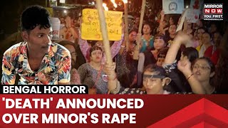 Siliguri Horror Court Awards Death Sentence To Accused For Raping and Killing A Minor  Watch [upl. by Endys]