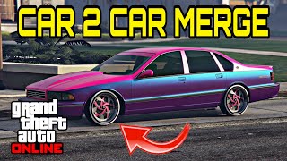 WORKING ON ALL CONSOLES CAR 2 CAR MERGE GLITCH  GTA 5 ONLINE  AFTER NEW DLC 168 [upl. by Sly124]