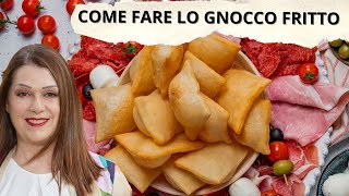 Gnocco fritto la ricetta originale da servire con salumi e formaggi [upl. by Nnodnarb]