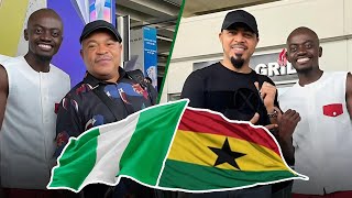 Lil Win welcomes Nollywood Stars to Ghana  Ramsey Nouah  Awilo  Oga amp More [upl. by Moneta]