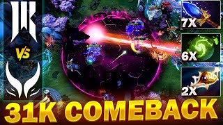 Xtreme Gaming vs Shopify  EPIC 31k Comeback  DreamLeague Season 22 [upl. by Aneekas]